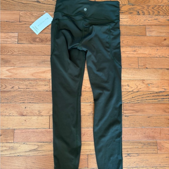 Athleta Ultimate Stash II Tight, Leggings, Pockets, Green, Army Olive, Small - Picture 9 of 9